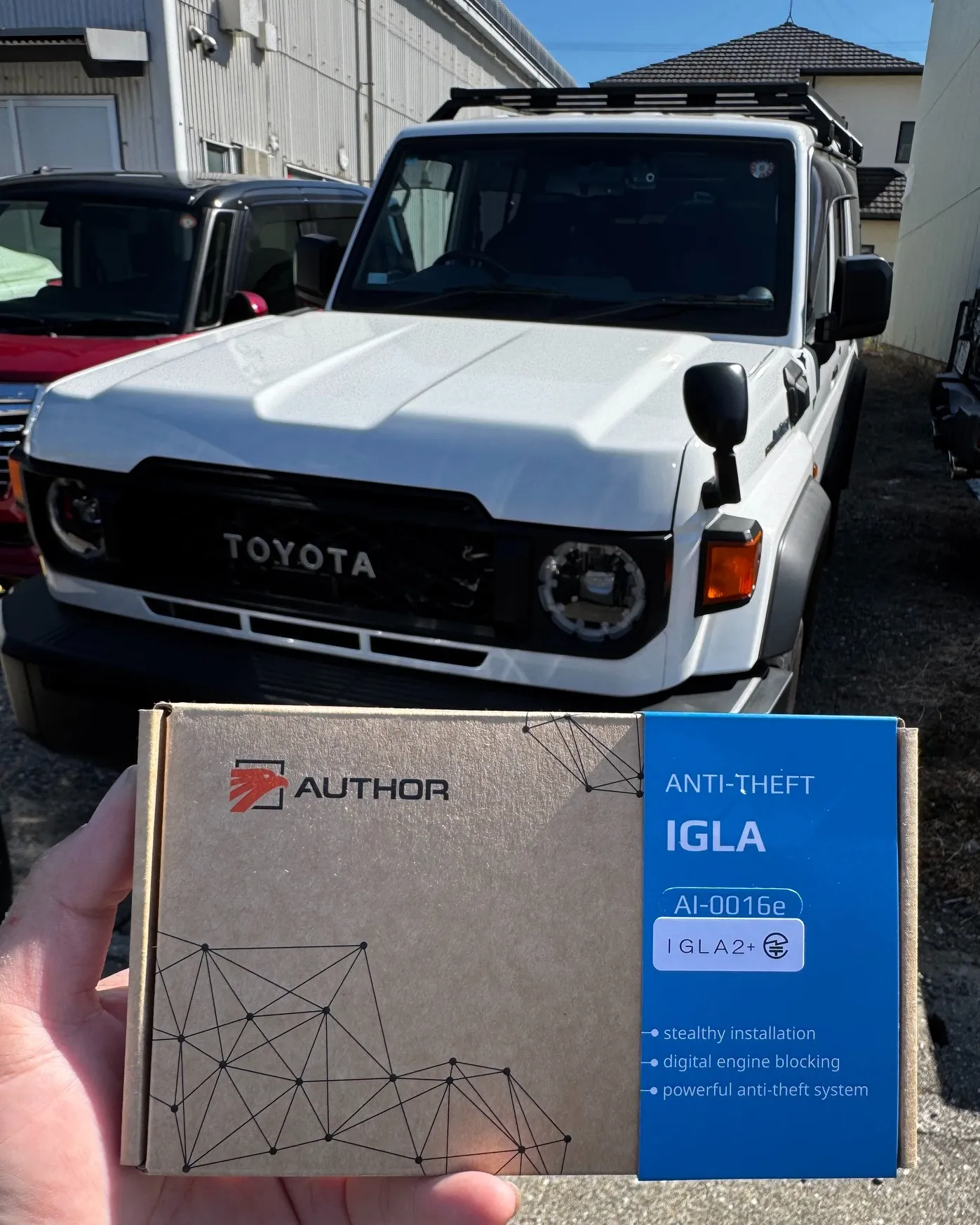 【ランドクルーザー70|IGLA2+ × ステンレススキャナ...