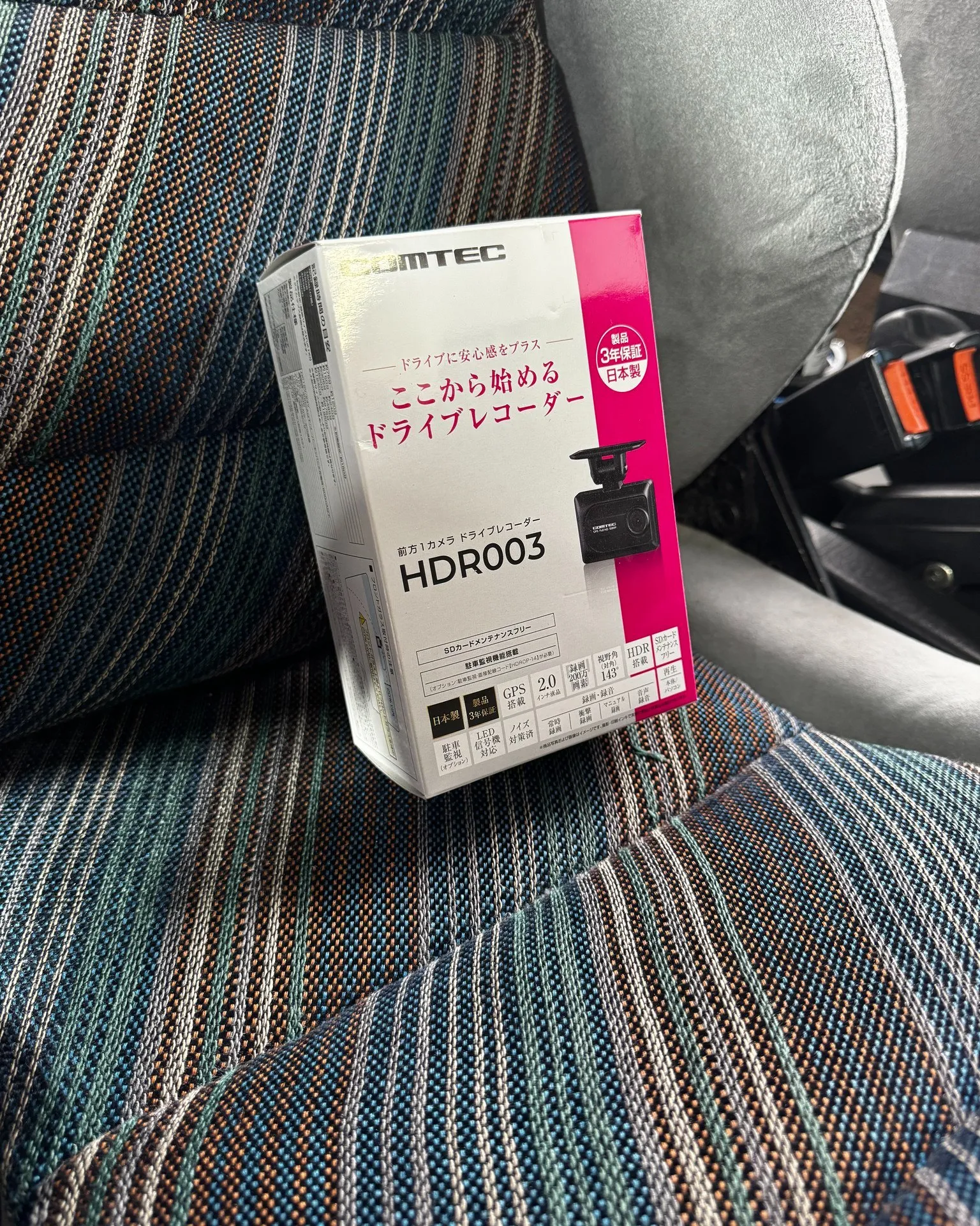 【ランチア デルタ|COMTEC HDR003取付】