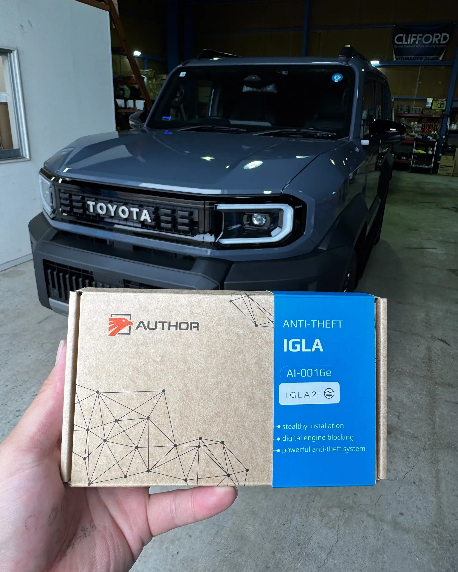 【ランドクルーザーFJ｜IGLA2+ × ステンレススキャナ...