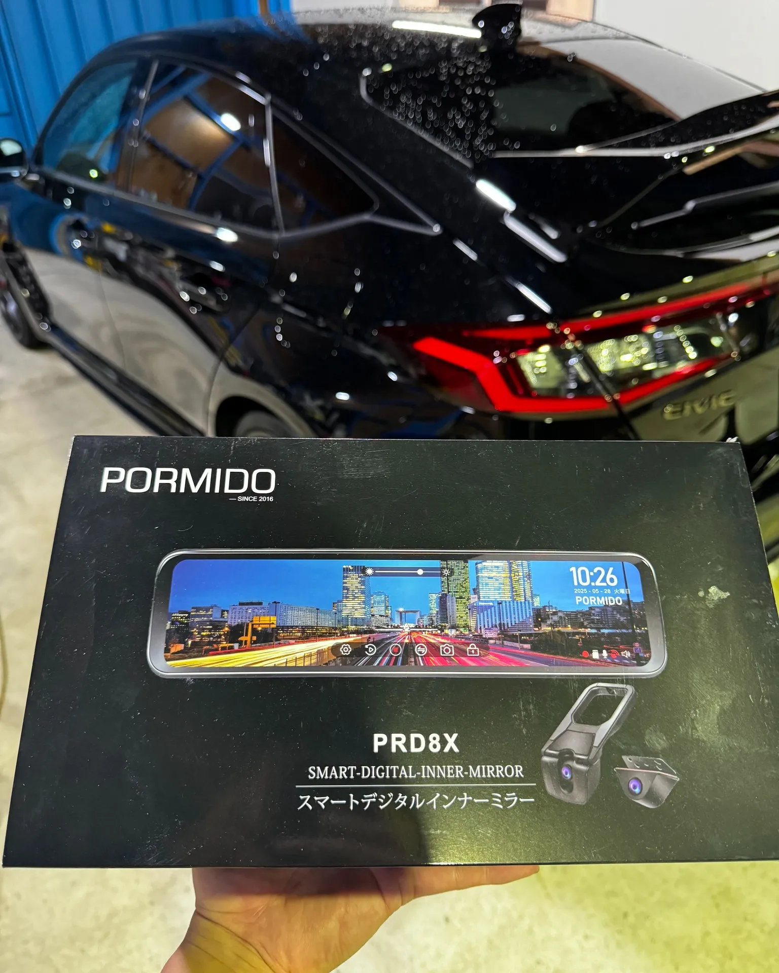 【シビック TYPE R｜セキュリティ＆電装品カスタム】